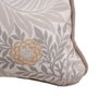 BigBuy Home Coussin Flowers Beige Fleurs 50 x 10 x 50 cm