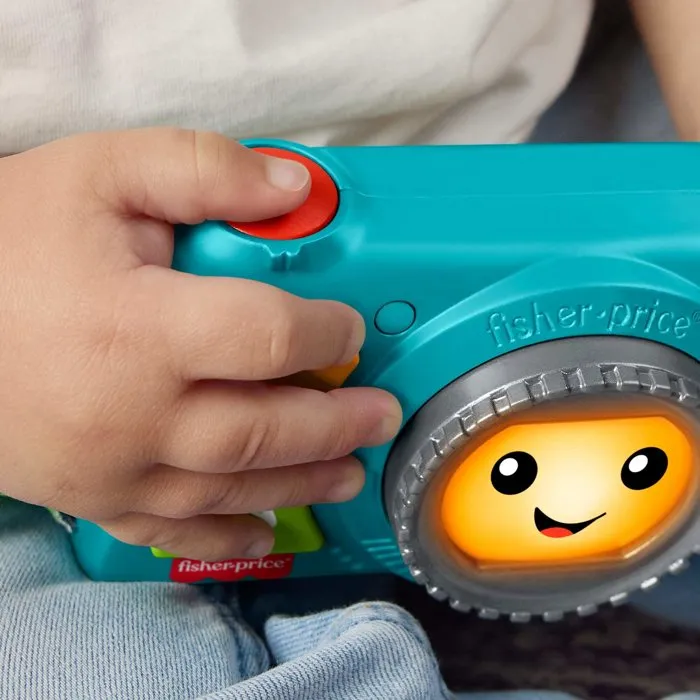Mattel Caméra Lumineuse Rires et Éveil - Jouet musical multilingue Mattel Caméra Lumineuse Rires et Éveil - Jouet musical multilingue