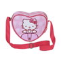 Karactermania Hello Kitty B. Corazon Casual Moto - Sac à dos/sac à main urbain en forme de cœur - Taille unique (15,5x21x6,5 cm) - Polyester - Rose - À partir de 36 mois