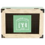 Home Deco Factory Boîte pour sachets de thé avec grille LITTLE MARKET