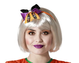Atosa Serre-tête Violet avec Ornements et Détails Brillants Halloween