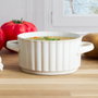 Home Deco Factory Bol de soupe Cocooning avec anses 13,5 cm