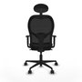 Piqueras y Crespo Chaise de Bureau 1D036N1 Noir