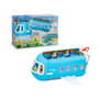 Famosa Avion 3 en 1 Bluey Bly75000 – Transformable en Hotel, Barco et Plage, avec Figurines et Accessoires, Jouet Enfant +3 Ans