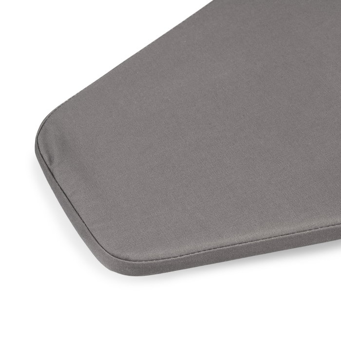 Emuca Housse de rechange pour planche à repasser Iron, Gris anthracite Emuca Housse de rechange pour planche à repasser Iron, Gris anthracite