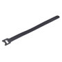 GEMBIRD Attaches pour câble en velcro VT-210X12, 100 pièces, Noir