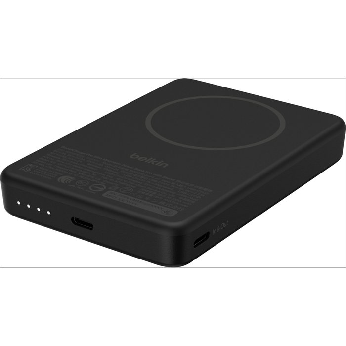 Belkin BoostCharge Slim 10000mAh Qi2 Magnétique Noir Belkin BoostCharge Slim 10000mAh Qi2 Magnétique Noir