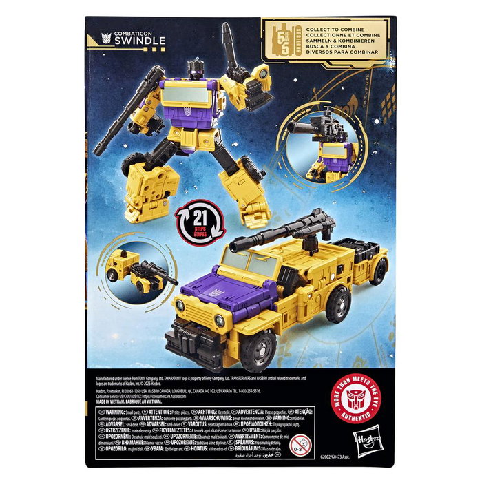 Hasbro Transformers Age of the Primes Combaticon Swindle Hasbro Transformers Age of the Primes Combaticon Swindle