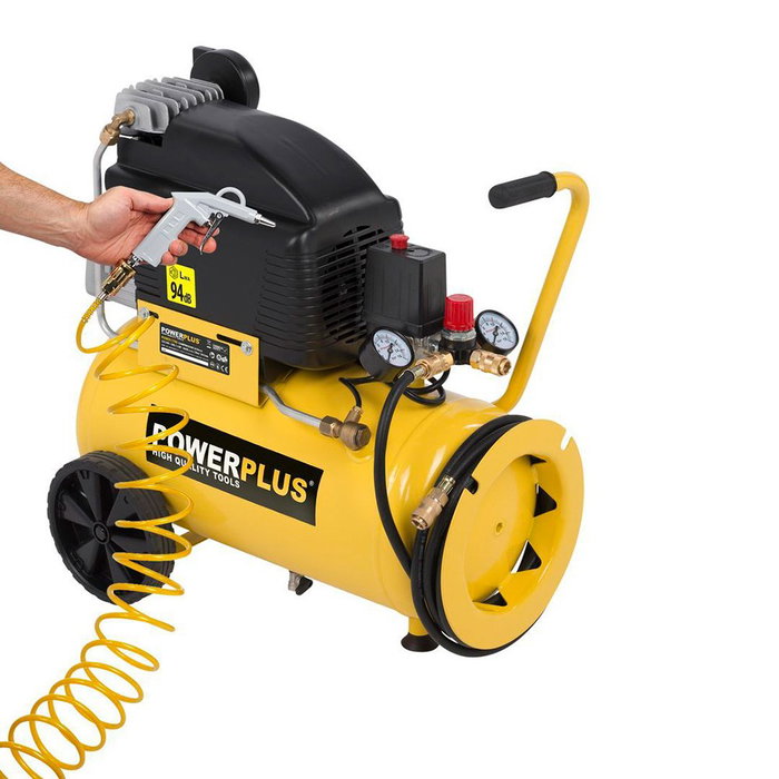 Powerplus Pistola de sopletear neumática avec pic de 2,5 cm
