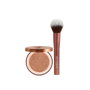 Collistar Terra Bronzing Silk Effect Poudre Bronzante Effet Soie Lot de 2 - Teinte 09, Pinceau Inclus, Finition Lumineuse