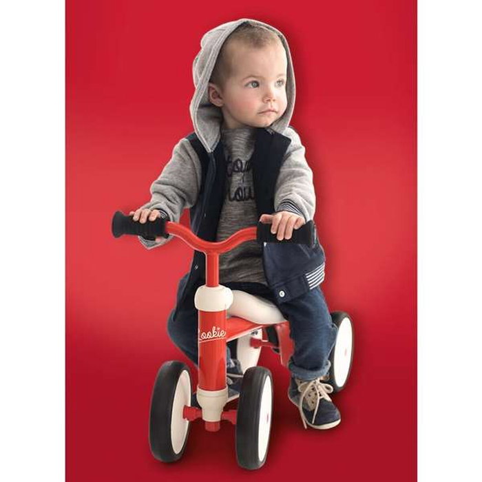 Smoby Porteur Rookie Rouge en Métal Smoby Porteur Rookie Rouge en Métal