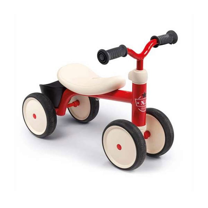 Smoby Porteur Rookie Rouge en Métal Smoby Porteur Rookie Rouge en Métal