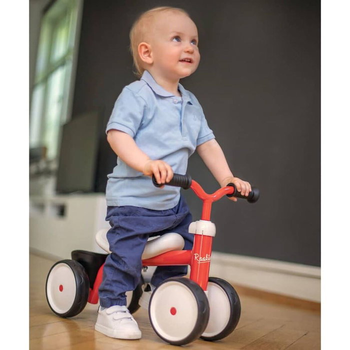 Smoby Porteur Rookie Rouge en Métal Smoby Porteur Rookie Rouge en Métal