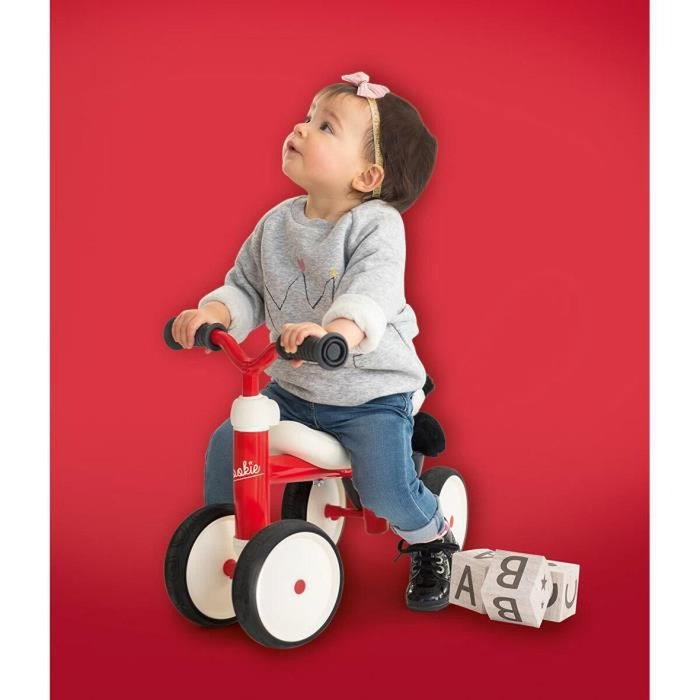 Smoby Porteur Rookie Rouge en Métal Smoby Porteur Rookie Rouge en Métal