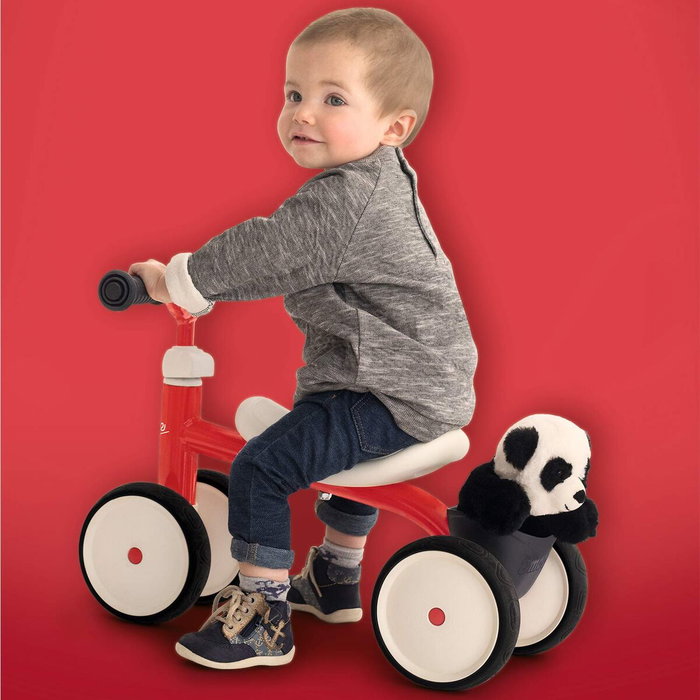 Smoby Porteur Rookie Rouge en Métal Smoby Porteur Rookie Rouge en Métal