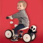 Smoby Porteur Rookie Rouge en Métal