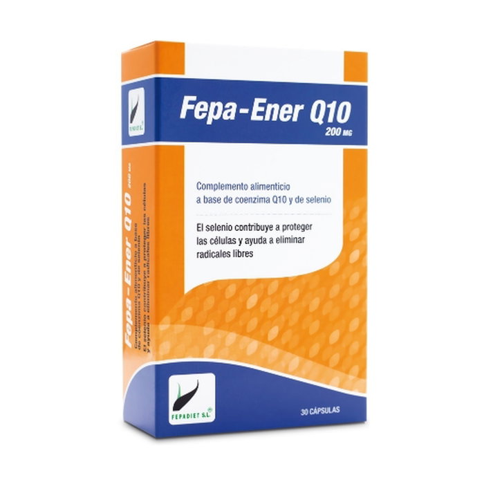 Fepa Ener-Q10 30 capsules 200mg Fepa Ener-Q10 30 capsules 200mg