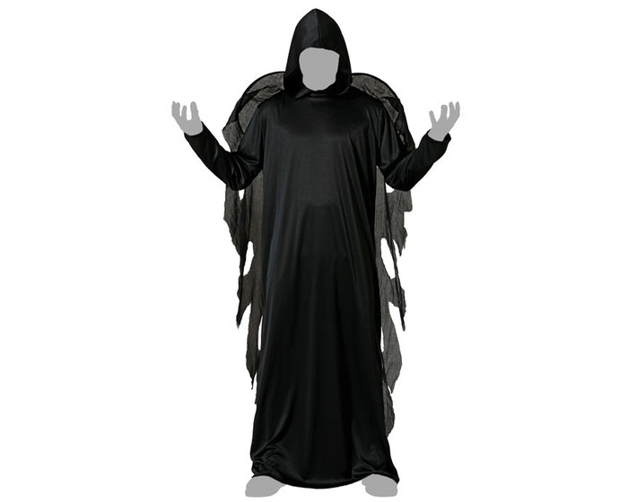 BigBuy Carnival Déguisement Ange Noir XL avec ailes BigBuy Carnival Déguisement Ange Noir XL avec ailes