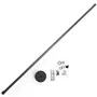 Barre de Suspension Extensible pour Rails LED 75-150 cm - Noir