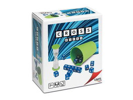 Cayro Cross Dices - Jeu de société avec dés pour enfants de 7 ans et plus - Langues : espagnol, anglais, français, italien, portugais, allemand
