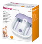 Beurer FB-12 Bain de pieds et spa avec hydromassage, bulles, vibrations et régulation de température - Protection contre les éclaboussures