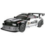 TACHAN - Véhicule de police GT-Speed Racing à radiocommande 1:24 R/C 27 MHz - Voiture RC avec télécommande