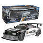 TACHAN - Véhicule de police GT-Speed Racing à radiocommande 1:24 R/C 27 MHz - Voiture RC avec télécommande