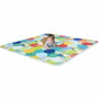Infantino Parc de jeux et tapis en mousse géant pliable 150 x 150 cm Multicouleur