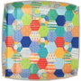 Infantino Parc de jeux et tapis en mousse géant pliable 150 x 150 cm Multicouleur