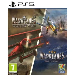 Just For Games Warplanes Double Pack - Double Jeu d'Aviation de Guerre pour PlayStation 5 (PS5) avec Batailles Aériennes Intenses