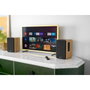 Thomson Set de 2 enceintes M30 Noir et bois