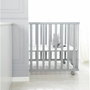 Roba Parc bébé pliable Little Stars Gris Taupe Motif Étoile
