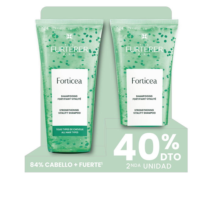 Rene Furterer Forticea Shampooing Énergisant Lot de 2 x 200 ml Rene Furterer Forticea Shampooing Énergisant Lot de 2 x 200 ml