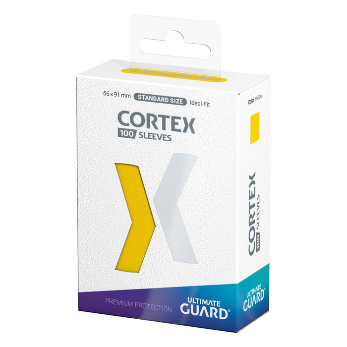 Ultimate Guard Cortex Sleeves Standard Size (100) - Yellow Ultimate Guard Cortex Sleeves Standard Size (100) - Yellow