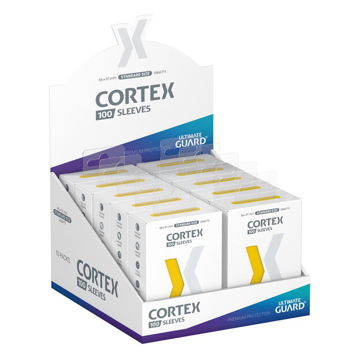 Ultimate Guard Cortex Sleeves Standard Size (100) - Yellow Ultimate Guard Cortex Sleeves Standard Size (100) - Yellow