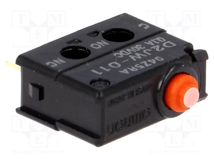 Aratas (Formerly Omron Components) Microcommutateur SNAP ACTION SPDT sans levier Aratas (Formerly Omron Components) Microcommutateur SNAP ACTION SPDT sans levier
