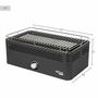 Barbecue Charbon de Bois sans Fumée Portable Aktive 45 x 19 x 28 cm