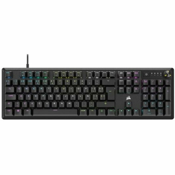 Clavier Corsair CH-910971E-ES Noir Clavier Corsair CH-910971E-ES Noir