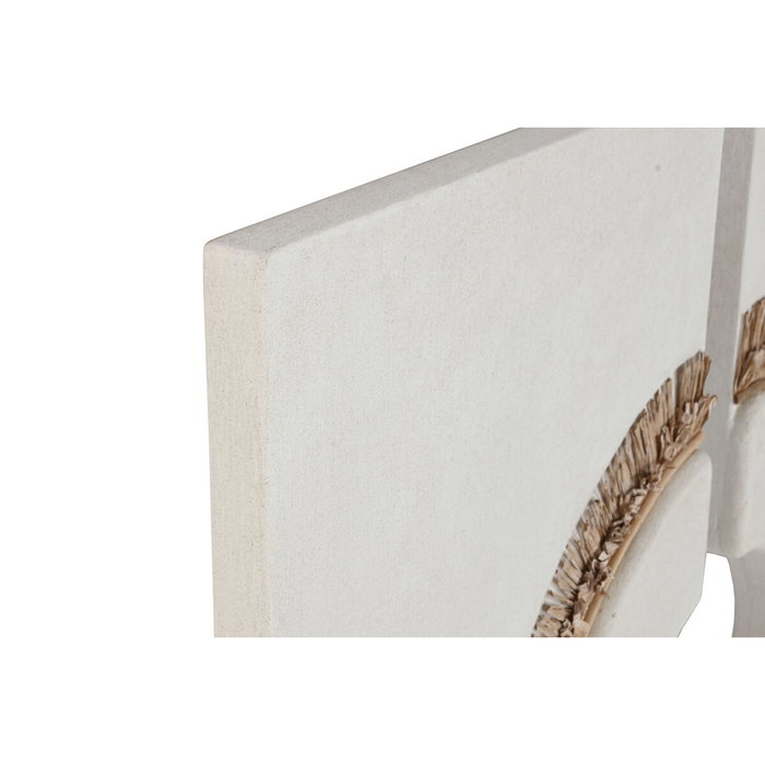 Décoration murale Home ESPRIT Blanc Naturel Cercle Scandi 120 x 6 x 120 cm (2 Pièces) Décoration murale Home ESPRIT Blanc Naturel Cercle Scandi 120 x 6 x 120 cm (2 Pièces)