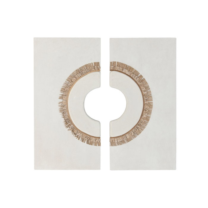 Décoration murale Home ESPRIT Blanc Naturel Cercle Scandi 120 x 6 x 120 cm (2 Pièces) Décoration murale Home ESPRIT Blanc Naturel Cercle Scandi 120 x 6 x 120 cm (2 Pièces)