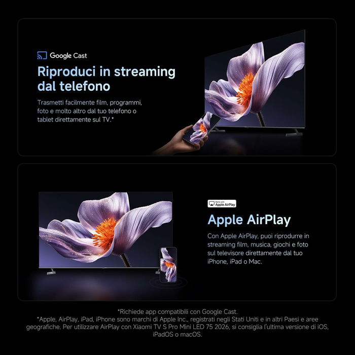 TV intelligente Xiaomi ELA6318EU 4K Ultra HD QLED