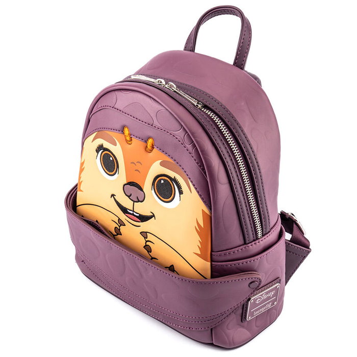 Loungefly Sac à dos Disney Raya et le Dernier Dragon Tuk Tuk 26 cm - Corriges ajustables, détails brodés et appliqués