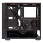 UNYKA Gaming Revelat Mesh Boîte Midi Tower ATX Noir – Panneau Vitre Trempée, 4 Ventilateurs ARGB, USB 3.2 Type C