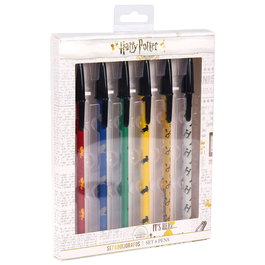 CERDÁ Coffret Stylos à Bille à Collecter Harry Potter - 14 x 17.4 x 5 cm