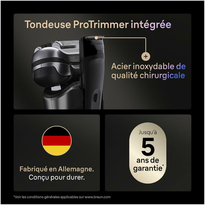 Tondeuse Braun 9615S