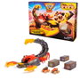 Spin Master Monster Jam - Mini Set de Jeu Escorpión 6069752 - 2 Camions Monstres Mini Jams avec Lanceur à 2 Vitesses - 3 ans et plus