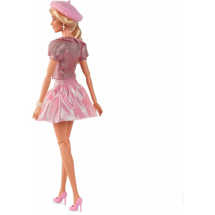 Barbie Poupée Film avec Béret Rose et Accessoires de Patinage, 32cm Barbie Poupée Film avec Béret Rose et Accessoires de Patinage, 32cm