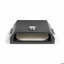 Livoo Four à Pizza pour Barbecue GS149 - Acier Inoxydable avec Thermomètre et Pierre Réfractaire