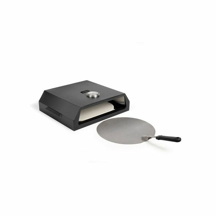 Livoo Four à Pizza pour Barbecue GS149 - Acier Inoxydable avec Thermomètre et Pierre Réfractaire Livoo Four à Pizza pour Barbecue GS149 - Acier Inoxydable avec Thermomètre et Pierre Réfractaire