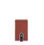 Piquadro Blue Square Porte-cartes en cuir Marron PP4891B3R